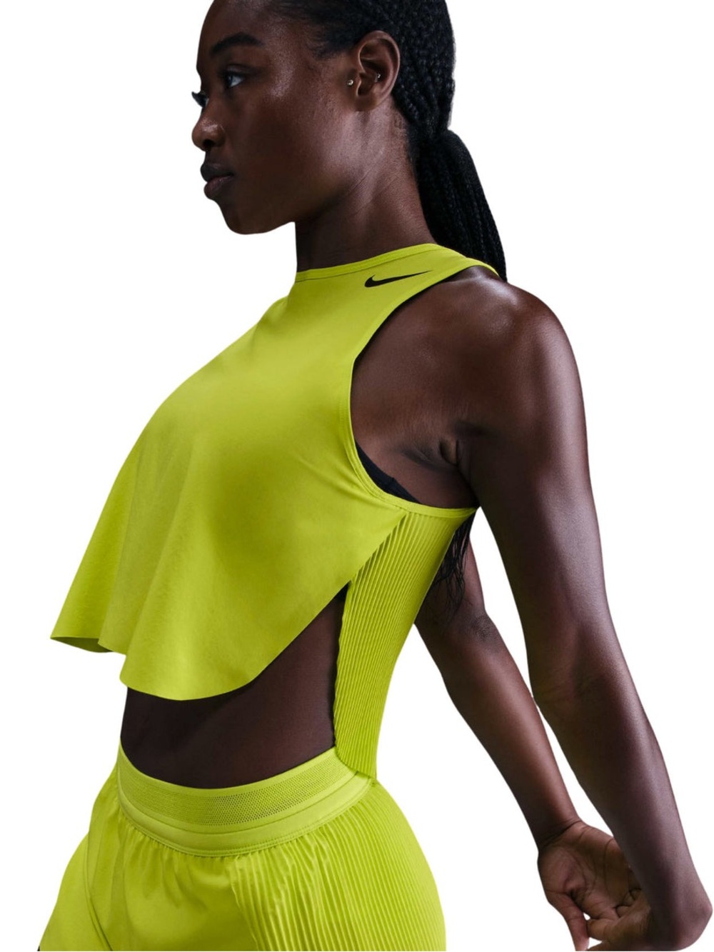NWT Nike Women’s AeroSwift Dri-FIT Adv Cropped Running Tank